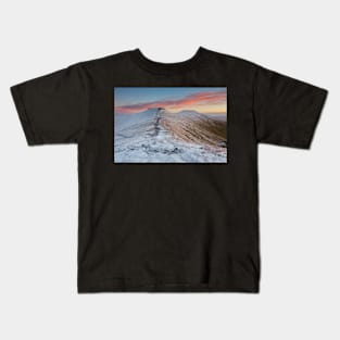 Corn Du and Pen y Fan, Brecon Beacons National Park, Wales Kids T-Shirt